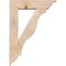 Ekena Millwork Funston Traditional Smooth Bracket w/ Offset Brace, Douglas Fir, 7 1/2"W x 30"D x 42"H BKT0806X30X42FST01SDF - alternate 3